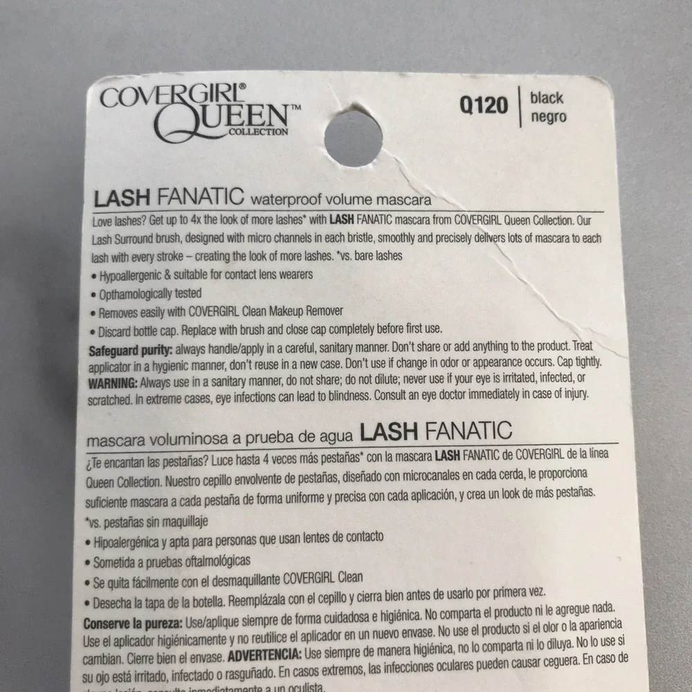Covergirl Queen Q120 Waterproof Mascara